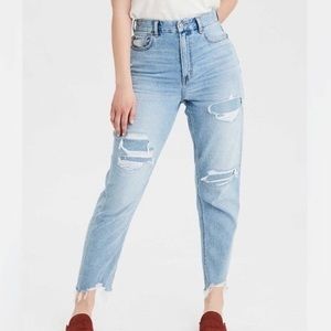 American eagle curvy mom jeans